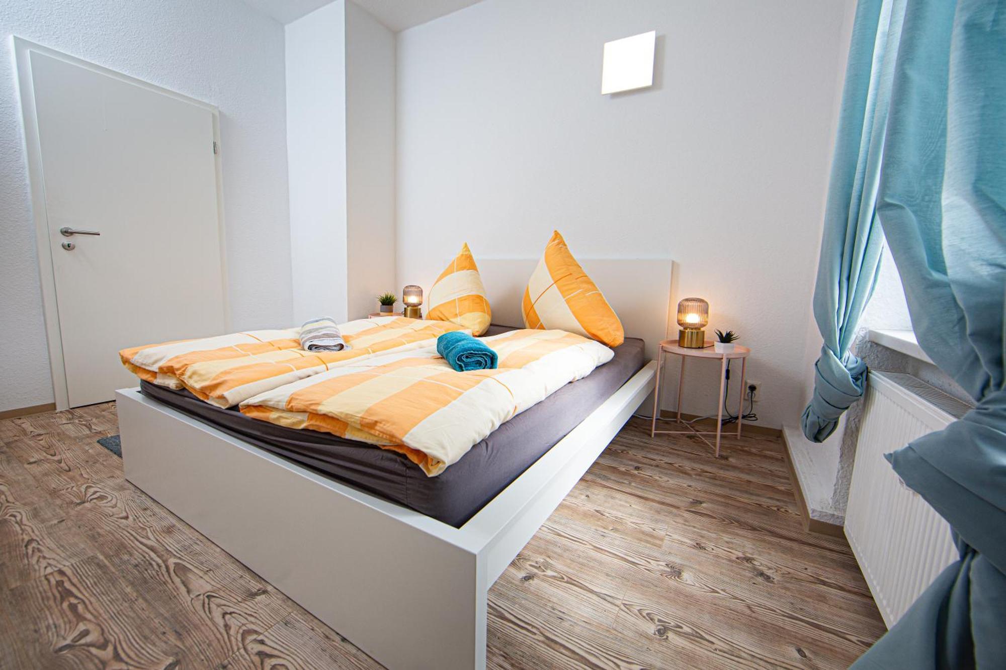 Grossraum-Apartments Mit 2Sz, Wz, Kueche, Smart-Tv, Parken, Etc Erfurt Zimmer foto