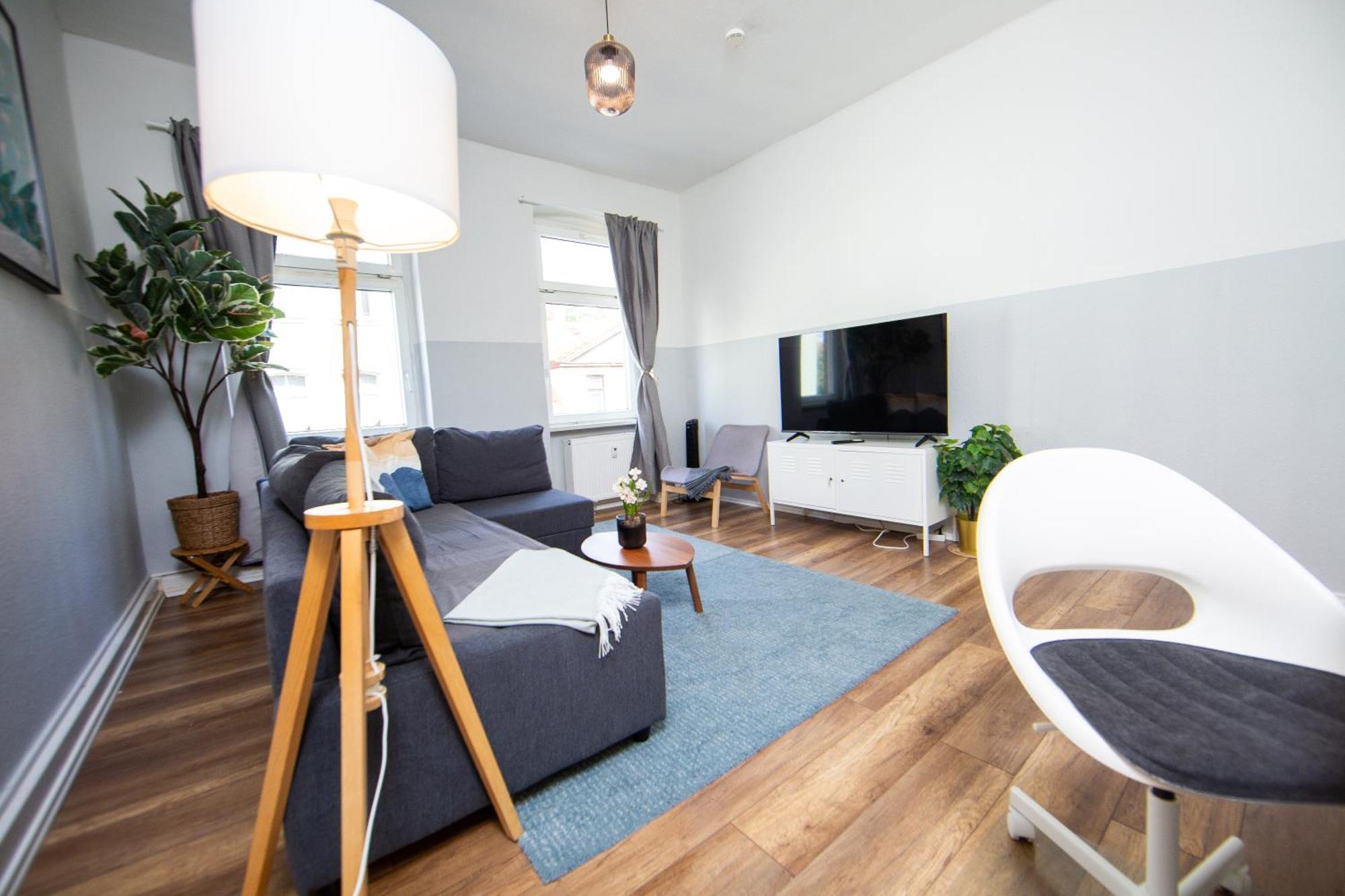 Grossraum-Apartments Mit 2Sz, Wz, Kueche, Smart-Tv, Parken, Etc Erfurt Zimmer foto