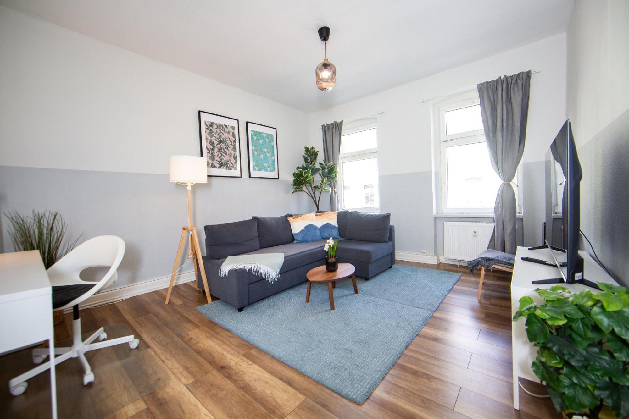 Grossraum-Apartments Mit 2Sz, Wz, Kueche, Smart-Tv, Parken, Etc Erfurt Zimmer foto